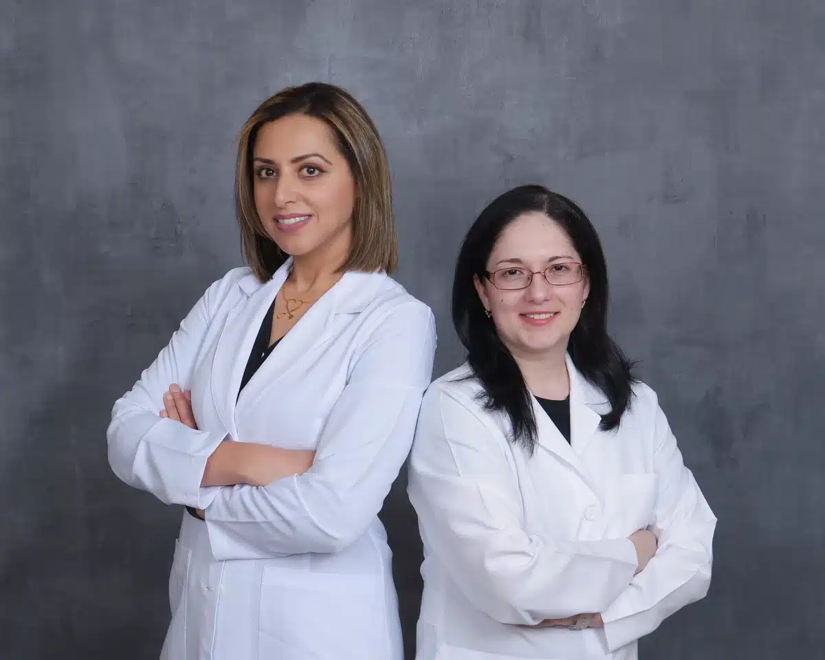 Dr Maysaa Hameed, MD and Dr Cristina Rusu, MD