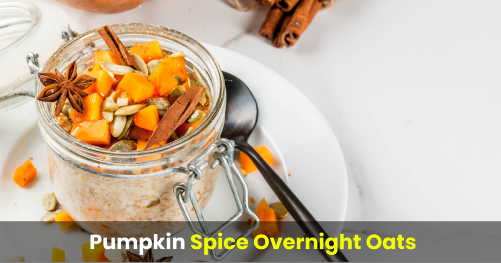 pumpkin spice overnight oats