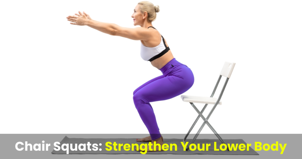 chair squats strengthen your lower body