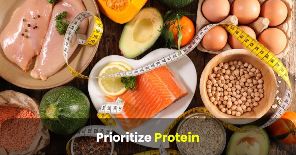 prioritize protein