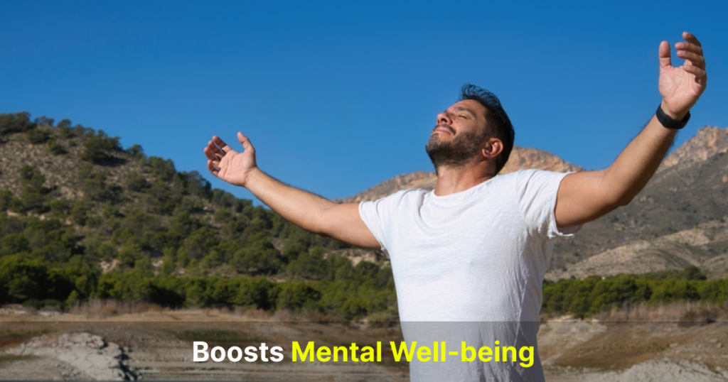 boosts mental well-being