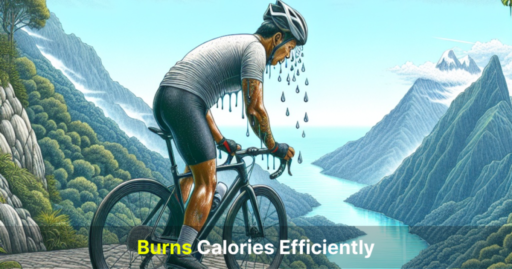 burns calories efficiently