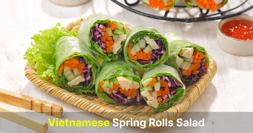 vietnamese spring rolls salad