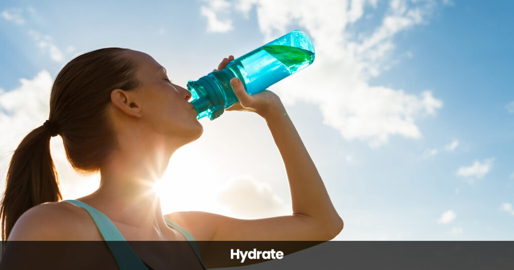 hydrate, hydrate, hydrate: the key to well-being