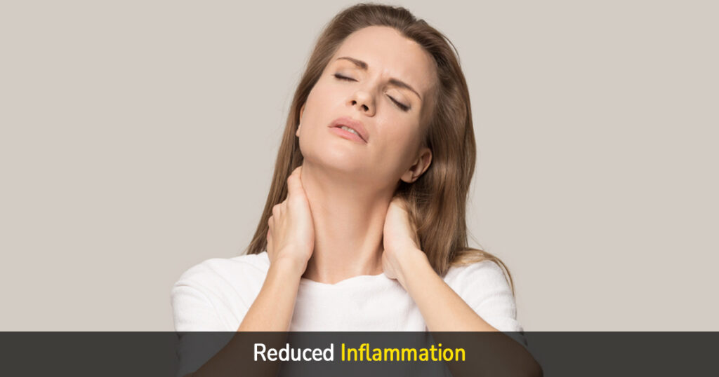 reduced inflammation