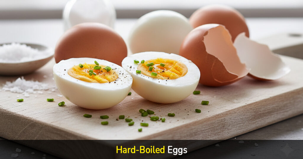 hard-boiled eggs