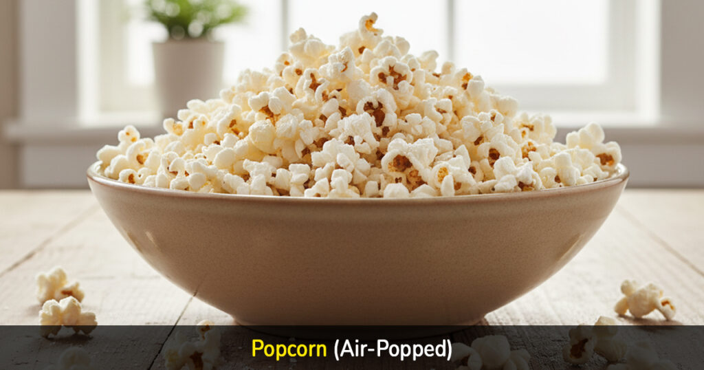 popcorn (air-popped)