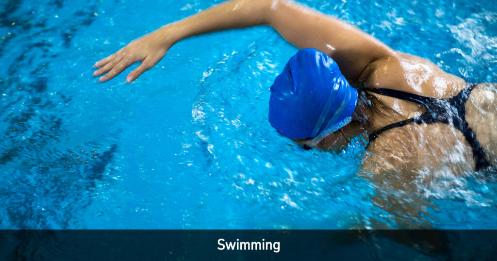 swimming