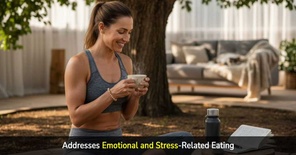 addresses emotional and stress-related eating