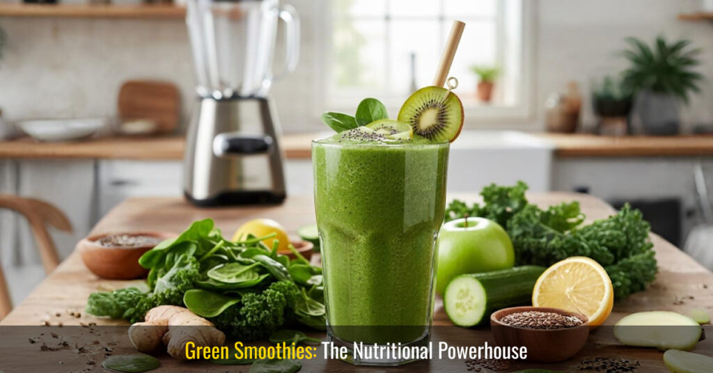 green smoothies - the nutritional powerhouse