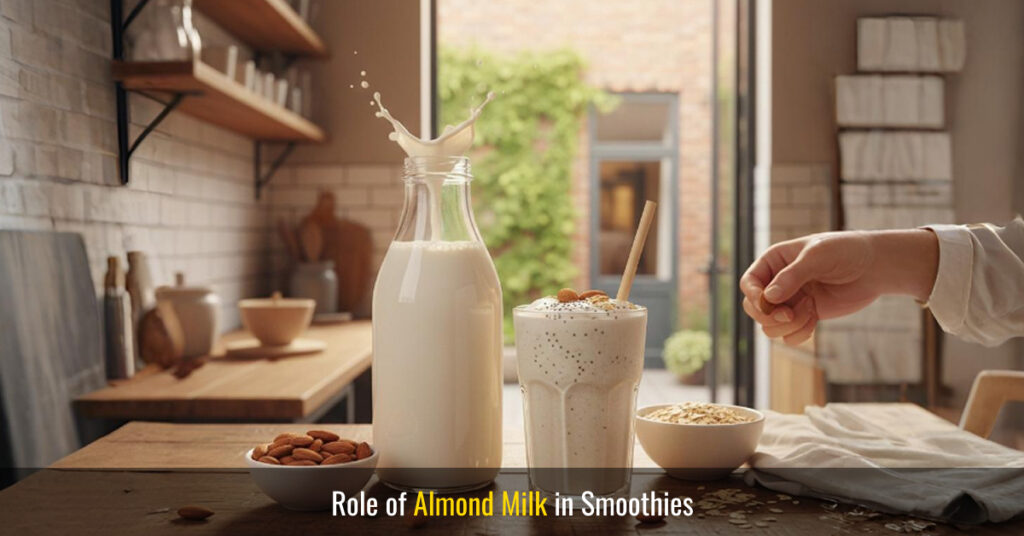 role of almond milk in smoothies