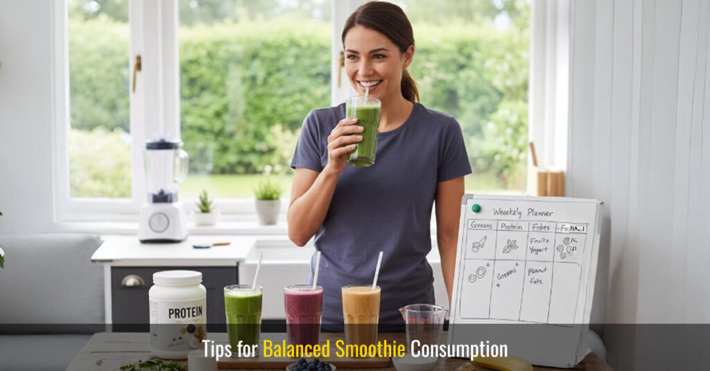 tips for balanced smoothie consumption