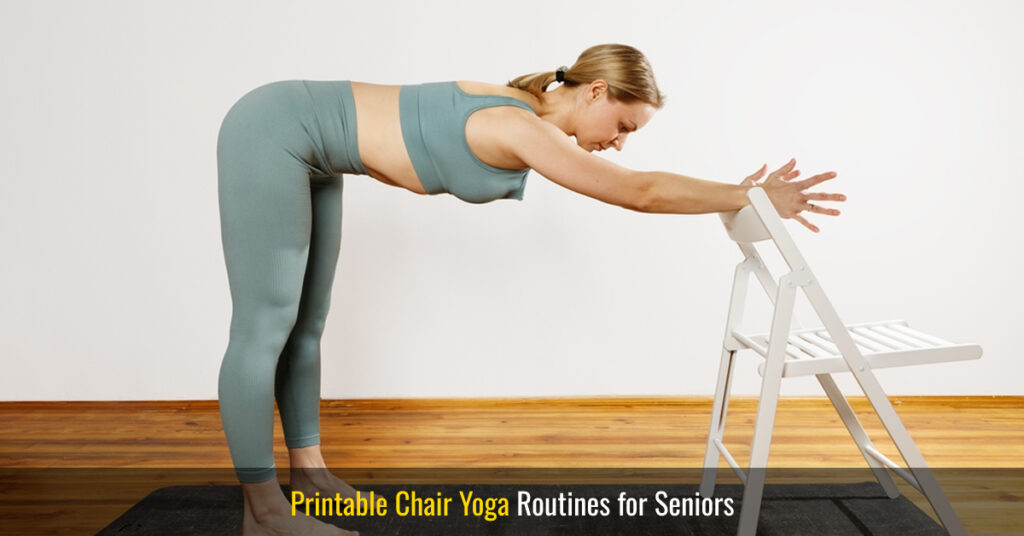 printable chair yoga routines for seniors