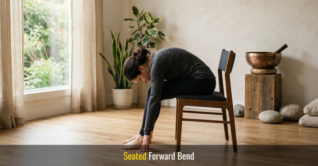 seated forward bend
