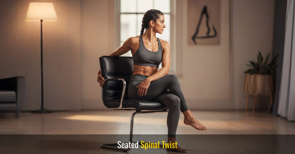 seated spinal twist
