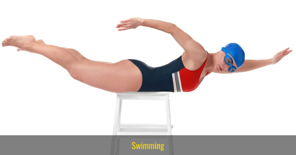 swimming